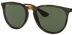 Lentes originales Ray-Ban RB4171 Erika, color 71 · Verde · plástico