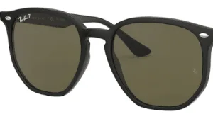 Cristales originales Ray-Ban RB4306, color 9A · Verde polarizado · plástico