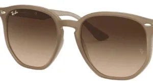 Cristales originales Ray-Ban RB4306, color 13 · Marrón degradado · plástico