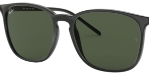 Lentes originales Ray-Ban RB4387, color 71 · Verde · plástico