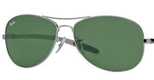 Lentes originales Ray-Ban RB8301, color G15 · Verde clásico · plástico