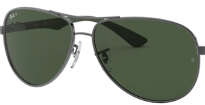Lentes originales Ray-Ban RB8313 Carbon Fibre, color N5 · Polarizado verde ar · plástico