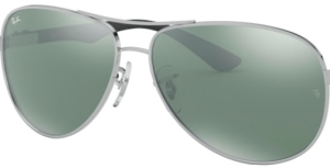 Lentes originales Ray-Ban RB8313 Carbon Fibre, color 40 · Gris espejo · plástico