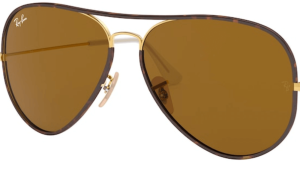 Lentes originales Ray-Ban RB8307, color 33 · Marrón uniforme