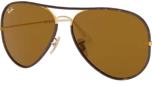 Cristales originales Ray-Ban RB3025JM Aviator Full Color, color B15 · Marrón