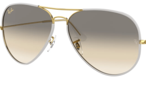 Cristales originales Ray-Ban RB3025JM Aviator Full Color, color 32 · Gris degradado