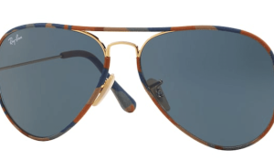 Lentes originales Ray-Ban RB8307, color R5 · Azul