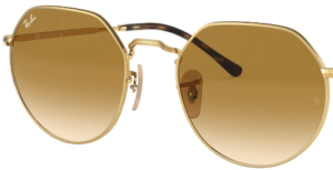 Lentes originales Ray-Ban RB3565 Jack, color 51 · Marrón claro degradado