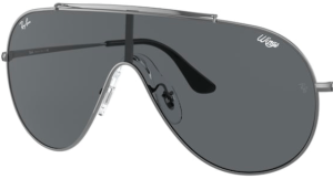 Lentes originales Ray-Ban RB3597 Wings, color 87 · Gris · plástico