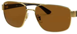 Lentes originales Ray-Ban RB3663, color 57 · Polarizaded marrón