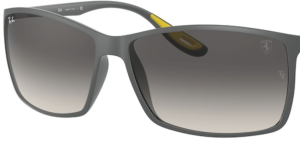 Lentes originales Ray-Ban RB4179 Liteforce, color 11 · Gris degradado · plástico