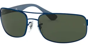 Lentes originales Ray-Ban RB3445, color 71 · Verde · plástico
