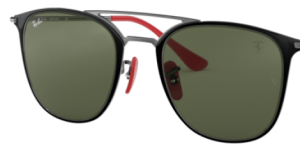 Cristales originales Ray-Ban RB3601M, color G15 · Verde clásico