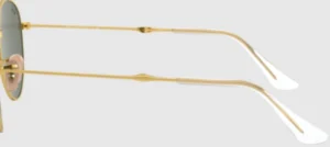 Patillas originales Ray-Ban RB3532 Folding, color 001 · Oro