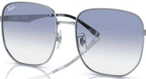 Lentes originales Ray-Ban RB3713D, color 19 · Transparente degradado azul claro · plástico