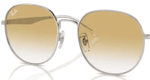 Lentes originales Ray-Ban RB3727D, color 2Q · Amarillo degradado · plástico