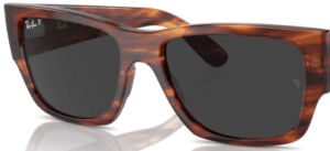 Lentes originales Ray-Ban RB0947S Carlos, color 48 · Negro polarizado