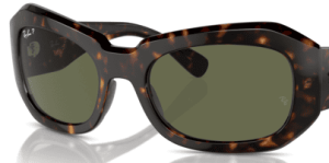 Lentes originales Ray-Ban RB2212 Beate, color 58 · Verde polarizado
