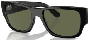 Lentes originales Ray-Ban RB0947S Carlos, color 58 · Verde polarizado