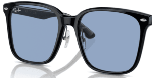 Lentes originales Ray-Ban RB2206D, color 72 · Azul claro · plástico
