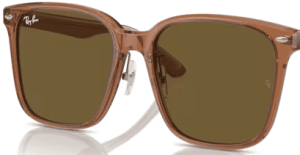 Lentes originales Ray-Ban RB2206D, color 73 · Marrón · plástico