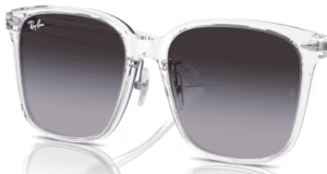 Lentes originales Ray-Ban RB2206D, color 8G · Gris degradado · plástico