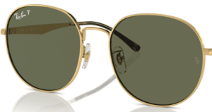 Lentes originales Ray-Ban RB3727D, color 9A · Verde polarizado · plástico
