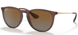 Ray-Ban 4171 ERIKA, color 6593T5 · Transparente marrón oscuro