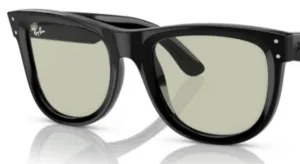Cristales originales Ray-Ban R0502S Wayfarer Reverse, color 2 · Verde · plástico