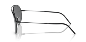 Patillas originales Ray-Ban RB0101S Aviator Reverse, color 002 · Negro