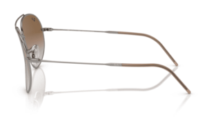 Patillas originales Ray-Ban RB0101S Aviator Reverse, color 004 · Gunmetal