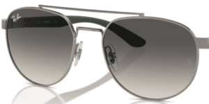 Cristales originales Ray-Ban RB3736, color 11 · Gris degradado · plástico