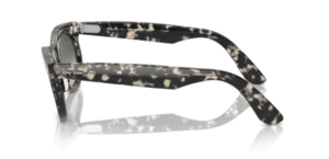 Patillas originales Ray-Ban RB2242 Wayfarer Oval, color 1333 · Gris habana