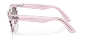 Patillas originales Ray-Ban RB2242 Wayfarer Oval, color 1384 · Fotocromático waves morado