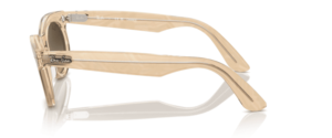 Patillas originales Ray-Ban RB2242 Wayfarer Oval, color 1386 · Fotocromático waves marrón