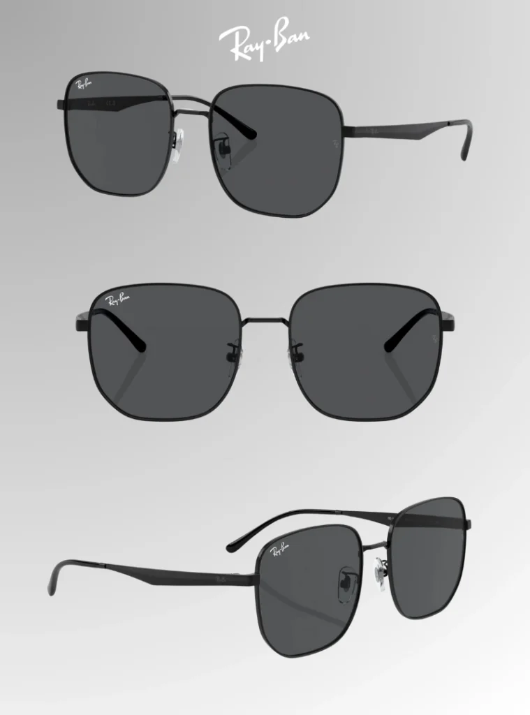 Patillas originales Ray-Ban RB3713D