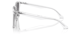Patillas originales Ray-Ban RB2206D, color 6447 · Transparente