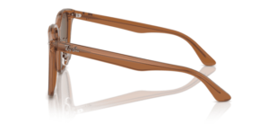 Patillas originales Ray-Ban RB2206D, color 6636 · Transparente marrón