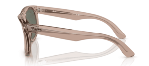 Patillas originales Ray-Ban R0502S Wayfarer Reverse, color 6727 · Transparente marrón claro