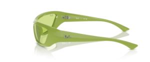 Patillas originales Ray-Ban RB4431 Xan, color 6763 · Apple verde