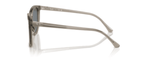 Patillas originales Ray-Ban RB2210, color 6765 · Transparente marrón