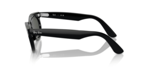 Patillas originales Ray-Ban RB2242 Wayfarer Oval, color 901 · Negro