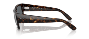 Patillas originales Ray-Ban RB0947S Carlos, color 902 · Habana