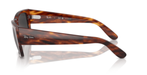 Patillas originales Ray-Ban RB0947S Carlos, color 954 · Rayado habana