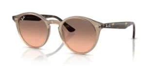 Ray-Ban 2180, color 678846 · Rosa degradado gris