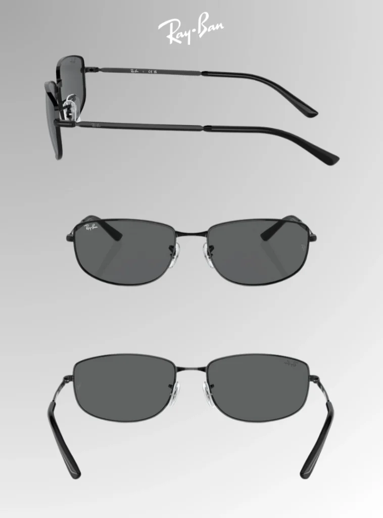 Patillas originales Ray-Ban RB3732