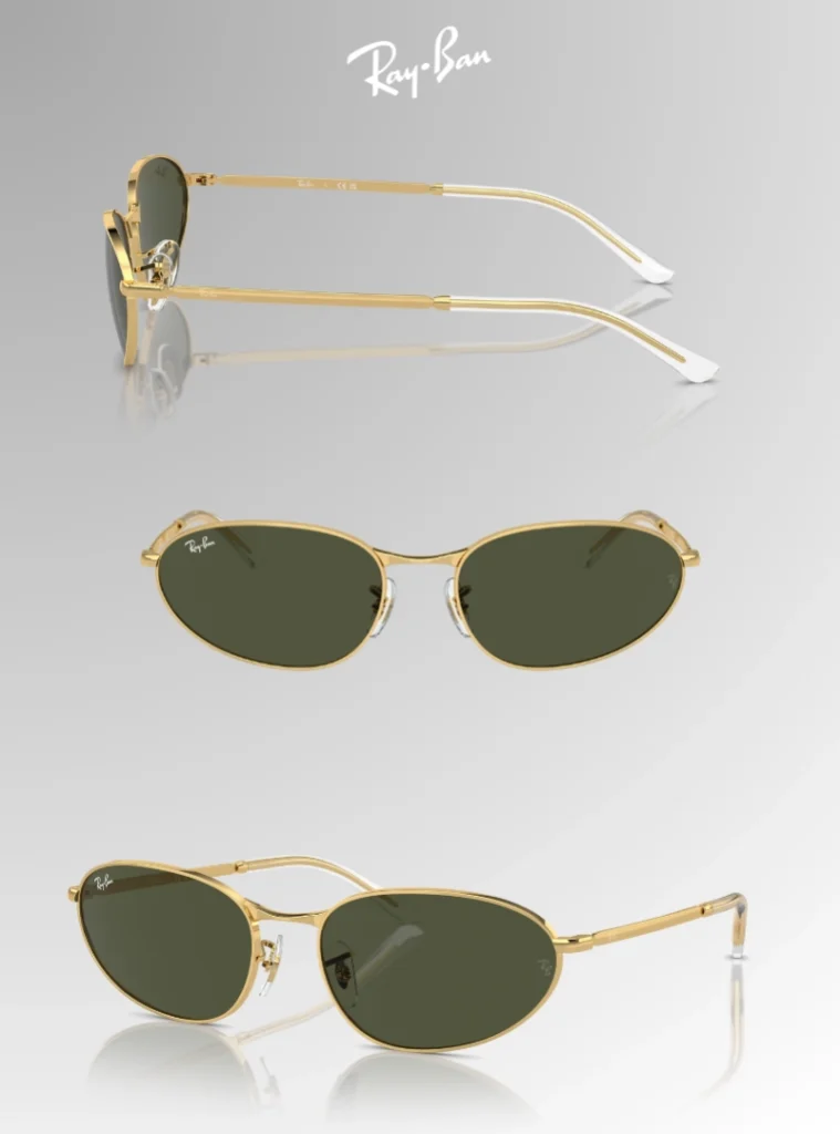 Patillas originales Ray-Ban RB3734