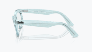 Patillas originales Ray-Ban RB2242V Vista WAYFARER OVAL, color 8293 · Fotocromático waves azure