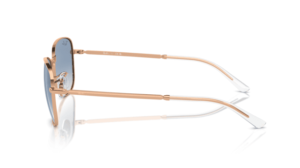 Patillas originales Ray-Ban RB3733, color 9202 · Rosa oro