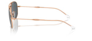 Patillas originales Ray-Ban RB3735 Bain Bridge, color 9202 · Rosa oro
